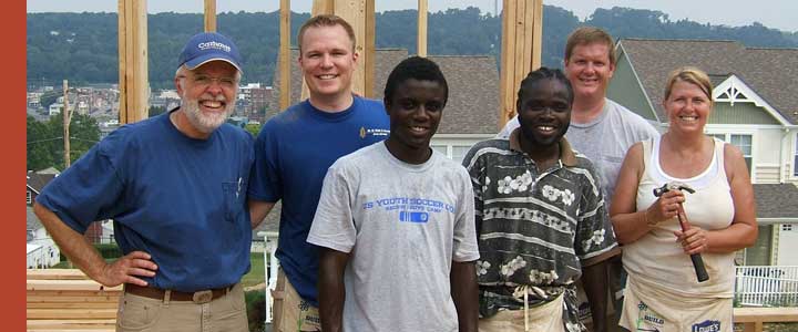 Habitat for Humanity crew