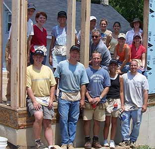 Habitat for Humanity crew